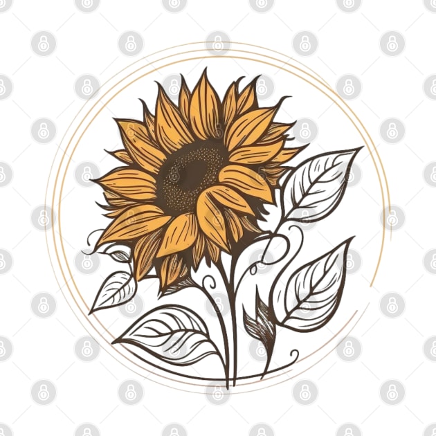 Sunflower logo by AndyDesigns