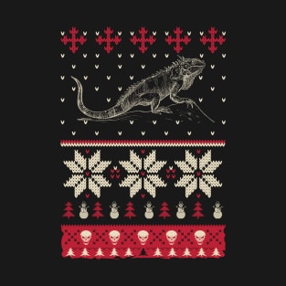 Gecko And Christmas T-Shirt