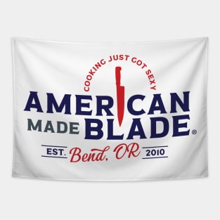 American Made Blade logo Tapestry