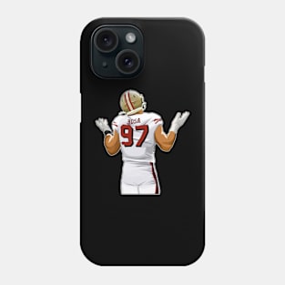 NickBosa #97 In Action Phone Case