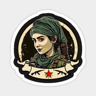 Solidarity with the YPJ / YPG Kurdish Magnet