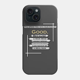 man quots Phone Case