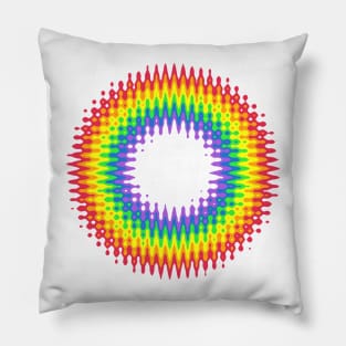 Liquid Rainbow Pillow