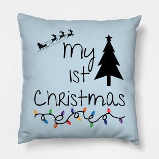 My First Christmas Pillow