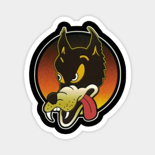 Jerry Garcia Wolf Guitar Tee - Grateful Dead Magnet