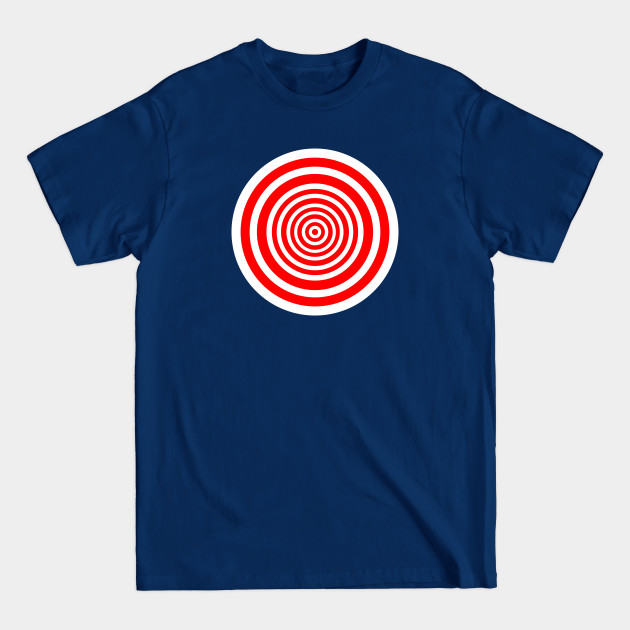 Discover Red and white Target - Target - T-Shirt