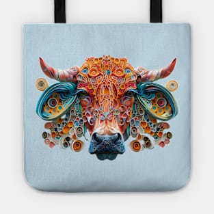 Spring Cow Tote