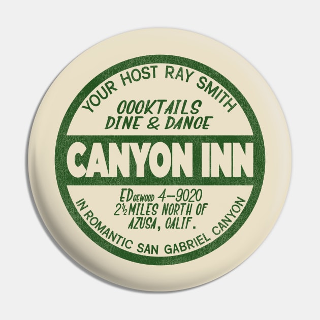 Canyon Inn San Gabriel Retro Defunct Motel California Pin by darklordpug