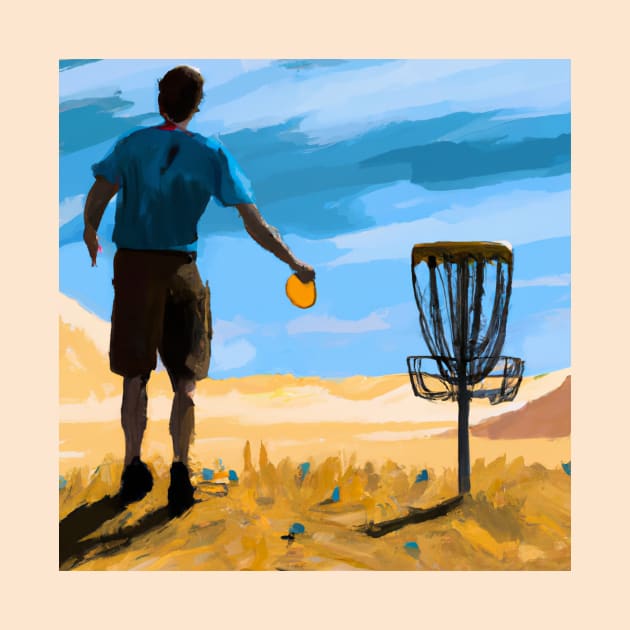 Disc Golfing in the High Desert by Star Scrunch