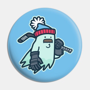 Da Chicago Hockey Ghost Pin