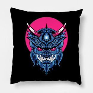 BLUE ONI SPIRIT Pillow