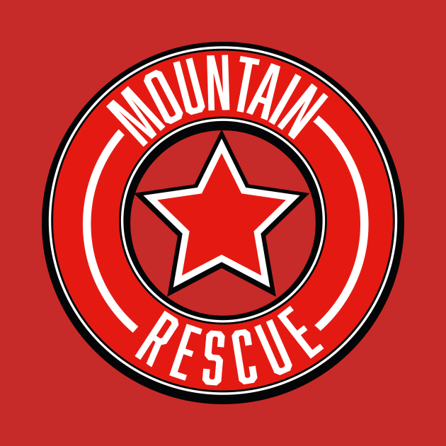 Mountain Rescue retro logo by nickemporium1