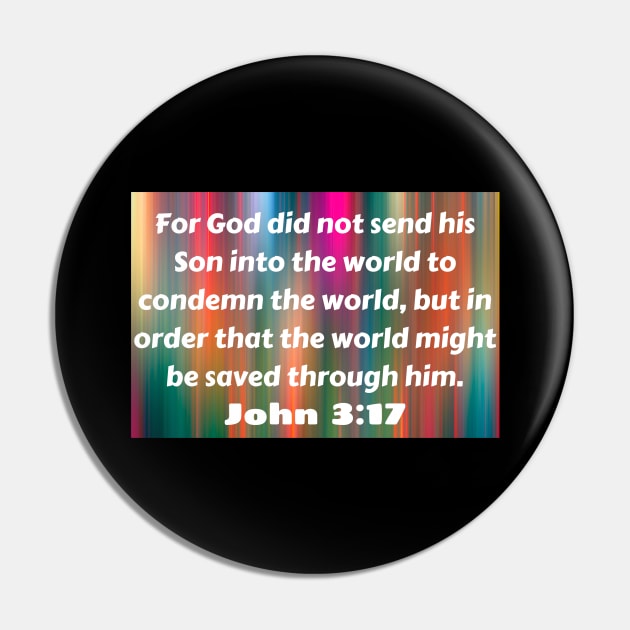 Bible Verse John 3:17 Pin by Prayingwarrior