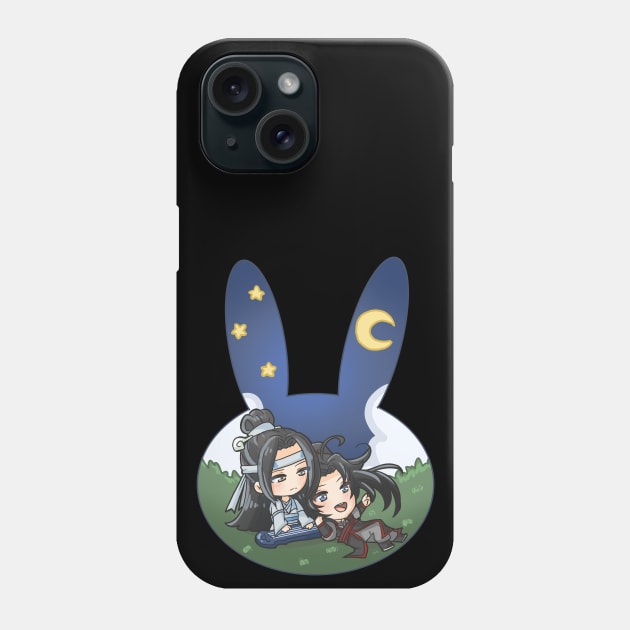 RABBIT NIGHT Phone Case by ArachanShop