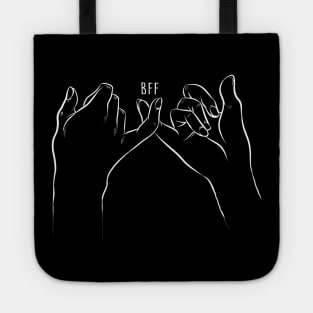 Best Friends Pinky Promise Tote