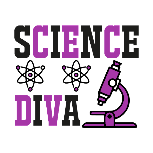 Science Diva Word Art by She Gets Creative