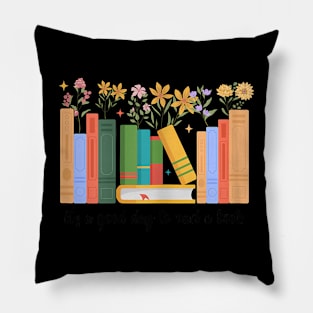 To Read A Book Teachers Librarian Book Pillow