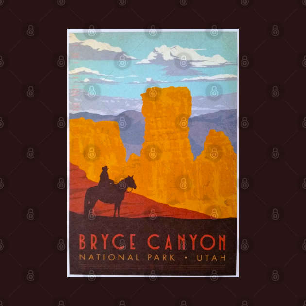 Bryce Canyon National Park - Vintage Travel by Culturio