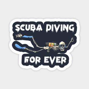 scuba diving is so cool Magnet