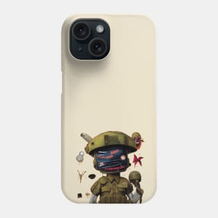 slacked brain soldier Phone Case