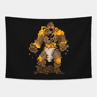 Gloomhaven Cragheart Pixel Design - Board Game Inspired Graphic - Tabletop Gaming Tapestry