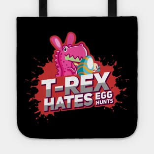 Dinosaur Easter Shirt I T Rex Dino Egg hunt Tote