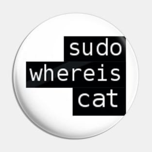 Sudo whereis cat Pin