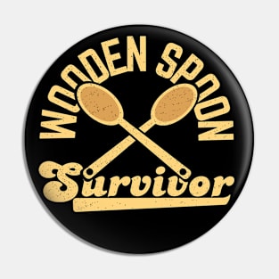 Wooden Spoon Survivor Pin