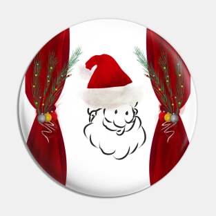 Santa Claus Pin