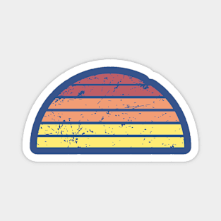 80s Sunset Magnet