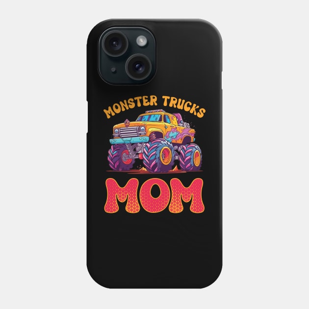 Custom Monster Truck Tee with any nickname Monster Truck Lover Gifts Monster Truck Racing Monster Truck Jams Phone Case by inksplashcreations