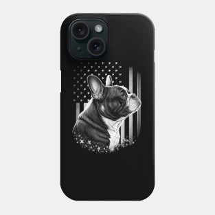 French Bulldog 4th of July Phone Case