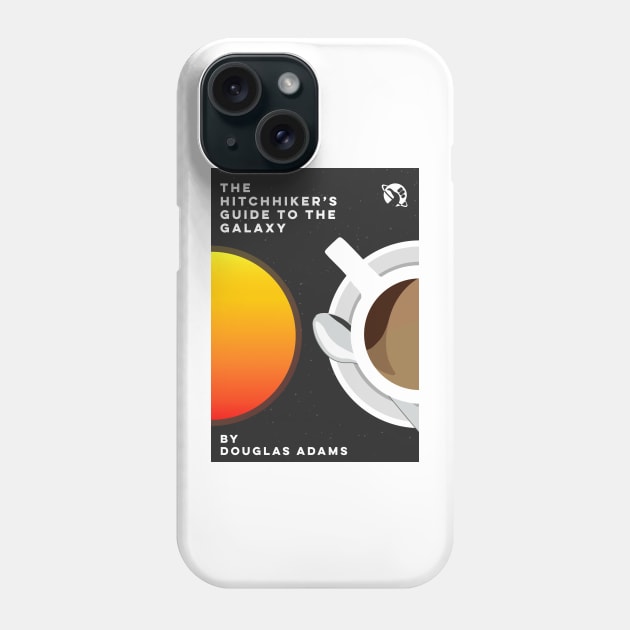 Hitchhikers Guide to the Galaxy Minimalist Poster Phone Case by Walford-Designs