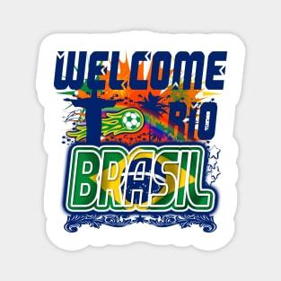 Welcome Rio Brasil Magnet
