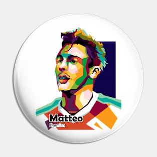 Matteo Darmian In Illustration Pin