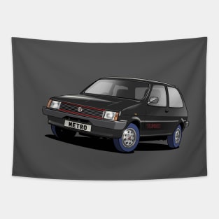 MG Metro Turbo car Tapestry