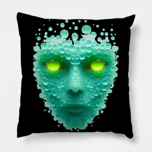 Bubbles The Water Creature Pillow