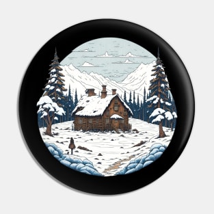 snow hut Pin