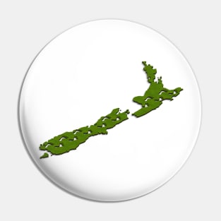 Footsteps across New Zealand Pin