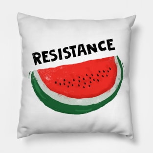 Watermelon and Resistance Palestine Pillow