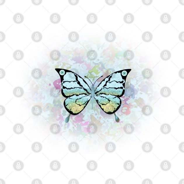 Butterfly Colorful background by Ruggeri Collection