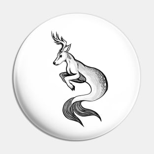 Deer Hippocampus Pin