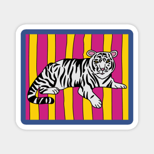 Patty Tiger Wild Animals Magnet