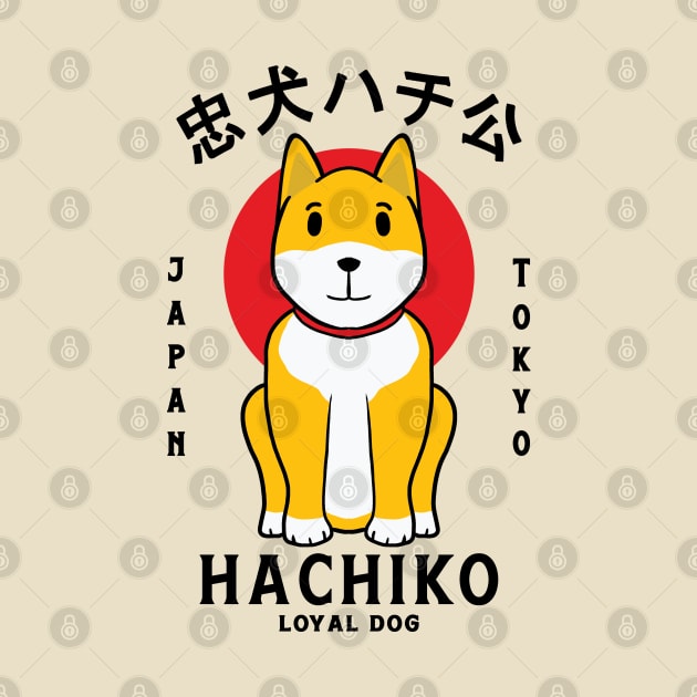Hachiko Loyal Dog by nefuku