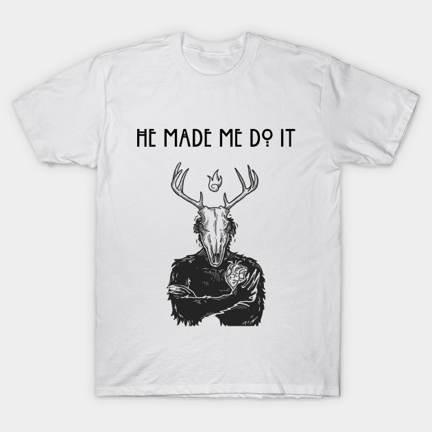 the devil made me do it shirt