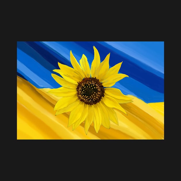 Ukraine Sunflower by laceylschmidt