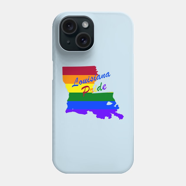 Louisiana Pride Phone Case by UnitedTees