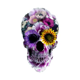 Floral Skull T-Shirt