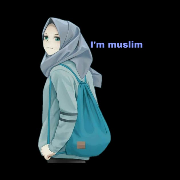 Muslim anime design by Superboydesign