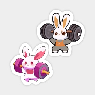 Buns of steel Sticker Pack Magnet